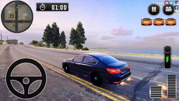 City Driving Honda Car Simulator screenshot 3