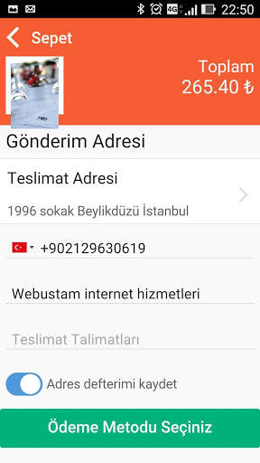 Restorandan İste Mobil Uyg. screenshot 7