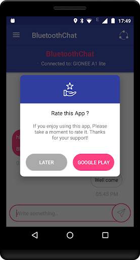 Bluetooth Chat (Messenger) screenshot 6