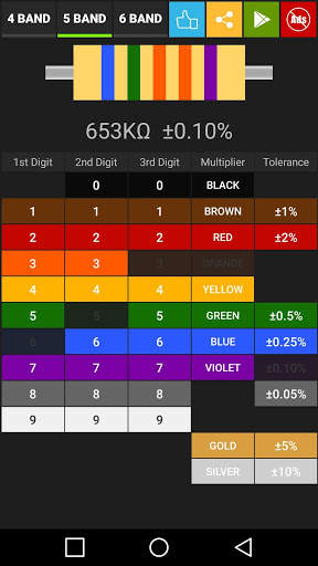 Resistor Calculator screenshot 2