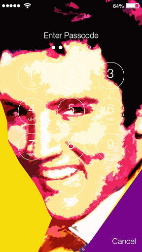 Elvis Presley PIN Lock Screen screenshot 2