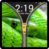 Snake zipper - fake icon