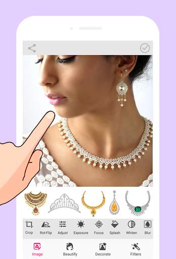 Jewellery Photo Editor 3 تصوير الشاشة