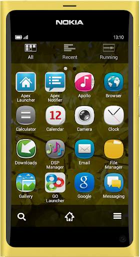 Belle Multi Launcher theme screenshot 6