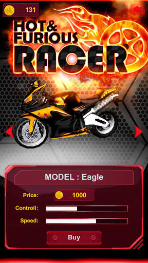 Hot and Furious Racer, motorcycle race, drifting screenshot 1