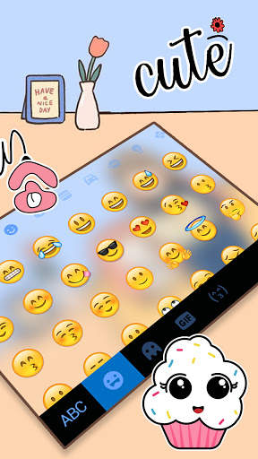 Girl With Cat Keyboard Background screenshot 4