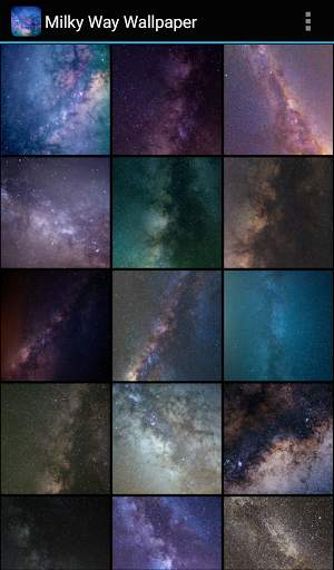 Milky Way Wallpaper screenshot 1