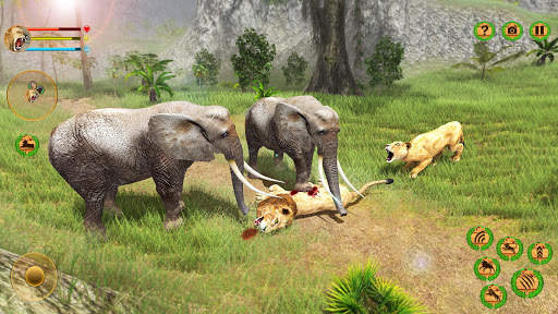 Lion Simulator Attack 3d Game screenshot 9