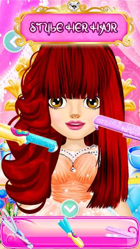 Hair Saloon Color by Number - Girls Fashion Games screenshot 4