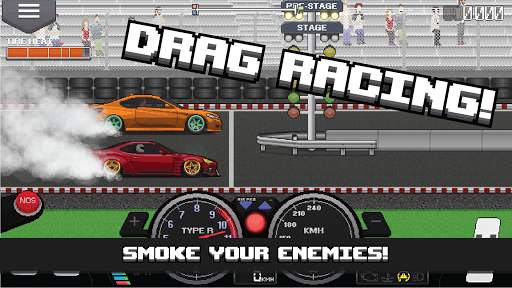 Pixel Car Racer screenshot 1