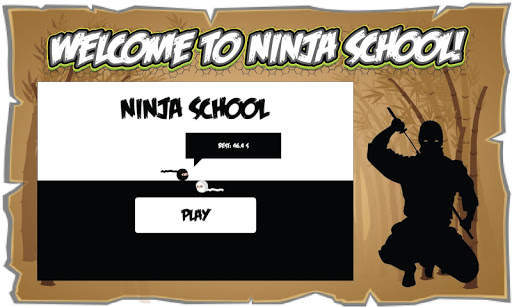 Ninja School: Ninja Training, Flip Jump Game screenshot 1