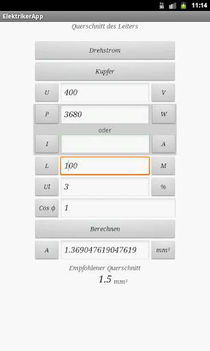Elektriker App screenshot 4