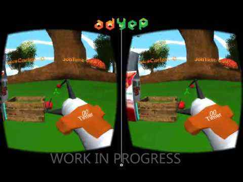 Fruit Crush VR Game screenshot 1