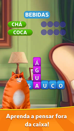 🔥Kitty Scramble: Pilhas de palavras screenshot 1