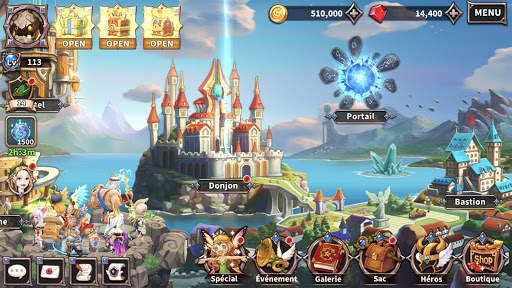 WITH HEROES - IDLE RPG screenshot 6