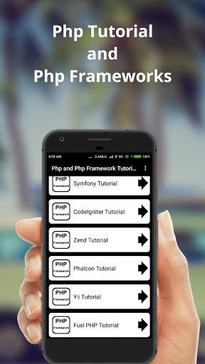 Php and Php Framework Tutorials screenshot 7