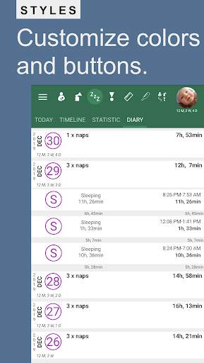 Breastfeeding - Baby Tracker screenshot 7