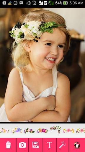 Flower Crown Photo Editor screenshot 4