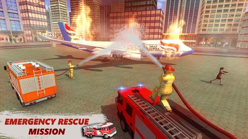 American FireFighter Hero: Fire Truck Simulator screenshot 13