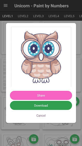 Unicorn - Paint by Numbers screenshot 3