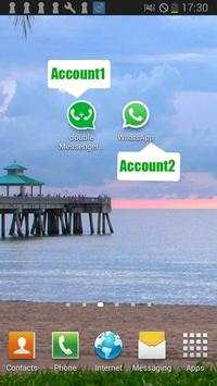 Dual accounts for WhatsApp screenshot 2