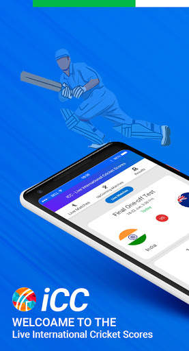 iCC - Live International Cricket Scores screenshot 1