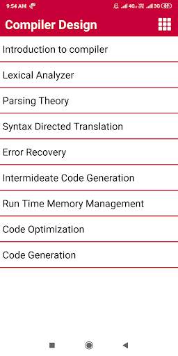 Compiler Design screenshot 1