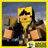 Thunder God MCPE MOD logo