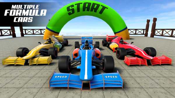 Formula Car Racing: Mega Ramp Car stunts games screenshot 12