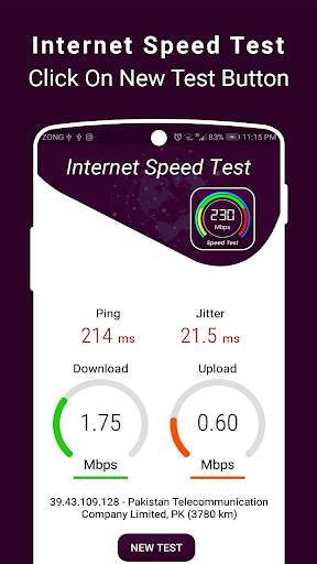 Fast Internet Speed test - Speed meter screenshot 2