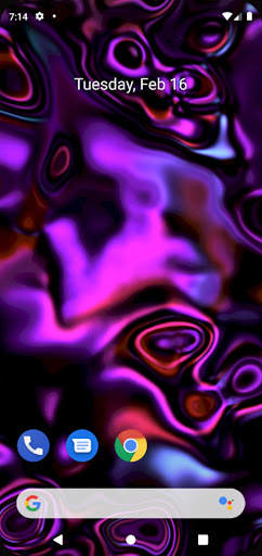 Plasma Flow Live Wallpaper screenshot 1