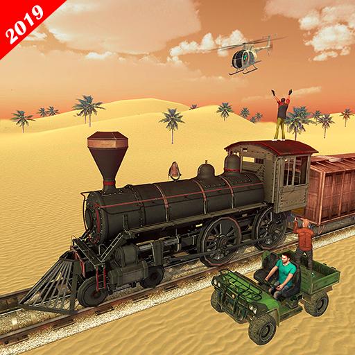 Grand Gold Robbery Game: Train shooting Simulator icon