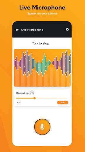 Live Microphone & Announcement Mic screenshot 2