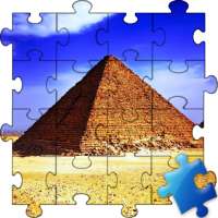 7 Wonders of the World Puzzle logo