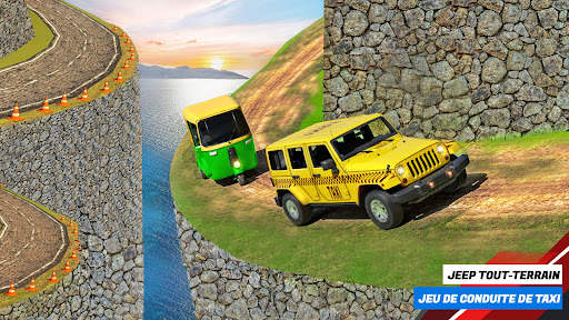 Jeu de Taxi: Voiture Simulator screenshot 6