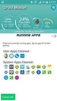 Droid Master (Boost & AppLock) screenshot 5