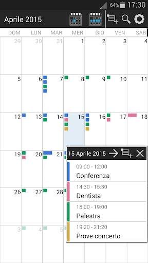 Calendario Parlante TalkingCal screenshot 1