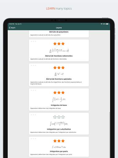 Maphi - La App de matemáticas screenshot 10