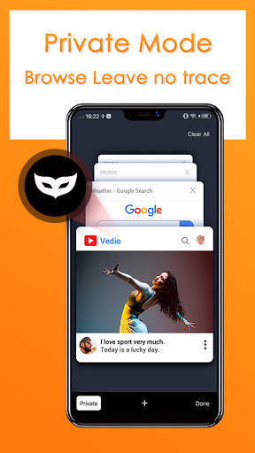 Browser, New UC, Browse Fast Video -Adopta Browser screenshot 2