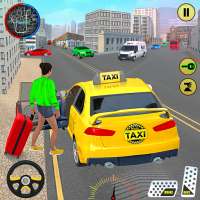 City Taxi Driving Taxi Game logo