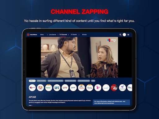 MAXstream - Movies, TV, Sports 12 تصوير الشاشة