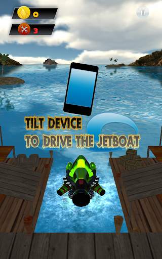 Jet Boat Rush screenshot 1