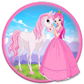 Princess Magical Horse Run Adventure icon