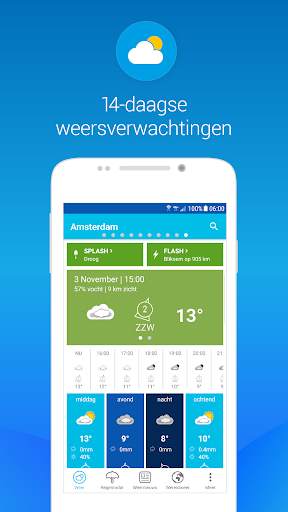 Weerplaza - complete weer app screenshot 1