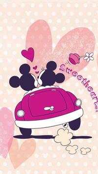 Mickey and Minnie Wallpaper 4 تصوير الشاشة