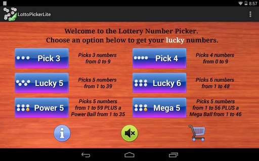 Lottery Number Picker Lite screenshot 8