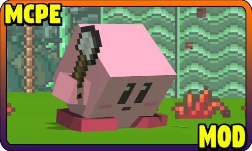 Kirby 4D skin and Mod MCPE - Minecraft Mod screenshot 1