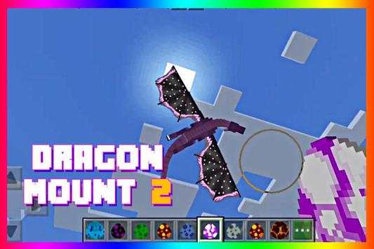 New Dragons Mounts Mod For MCPE screenshot 2