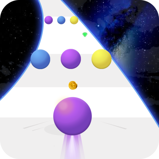 Color Rolling Ball - 3D Ball Race Game icon