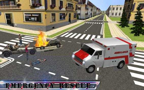 Ambulance Drive Simulator 3d screenshot 1